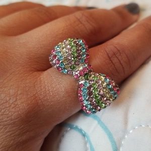Colorful Bow Ring